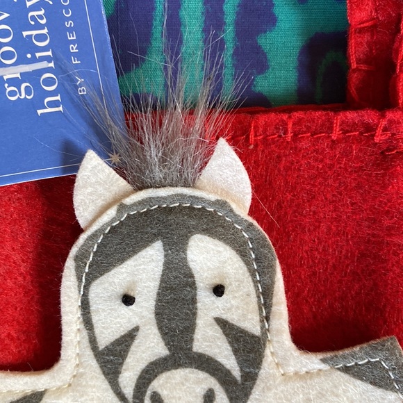 Zoo Animal Felt Gift Bags with Finger Puppets 5 Brand New Bags 1 Price,Children - Picture 13 of 15